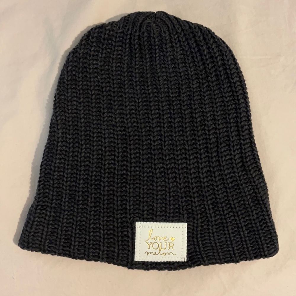 Love your melon navy blue beanie